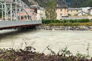 Le pont entre Sierre et Chippis est désormais fermé